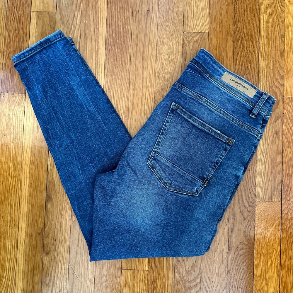 Zara Denim - Cropped Skinny Jeans - 32